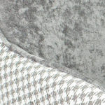 Серый гусиные лапки (велюр)